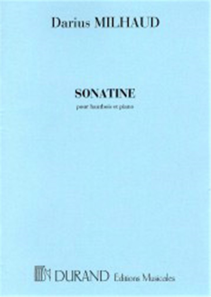 Sonatine Hautbois-Piano